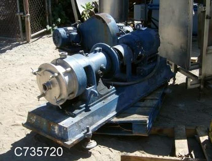 Used Mill, Colloid, Charlotte, Mdl SD20, S/st, 25 HP, #C735720