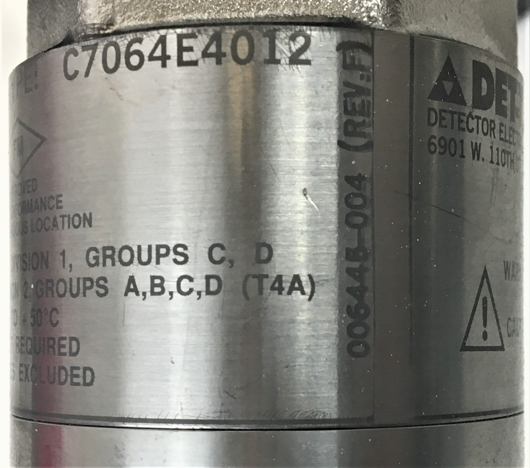 Used Det-Tronics Eagle Quantum EQ2203DCU Digital Communication Unit  with H2S Sensor