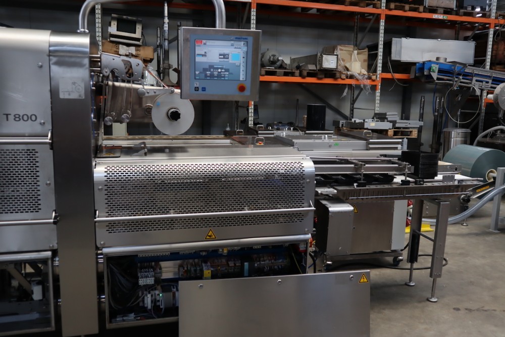 Used Multivac T800 automatic traysealer
