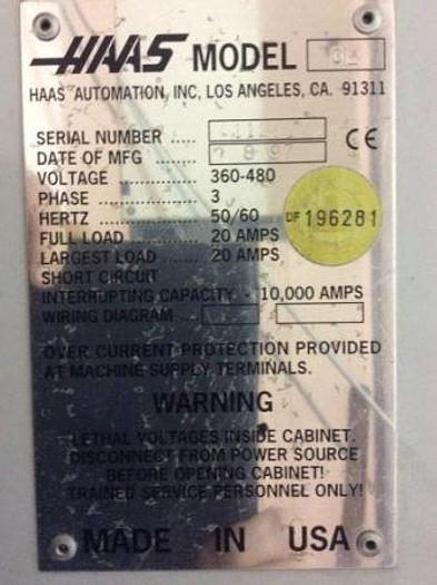 Used 1997 HAAS VF-OE 3 Axis Machining Center