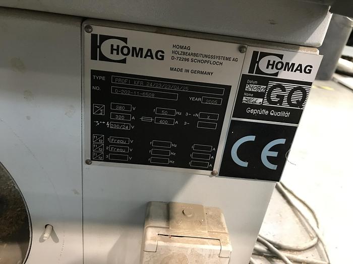Used 2005 Homag KFR 24/23/23/QA/25