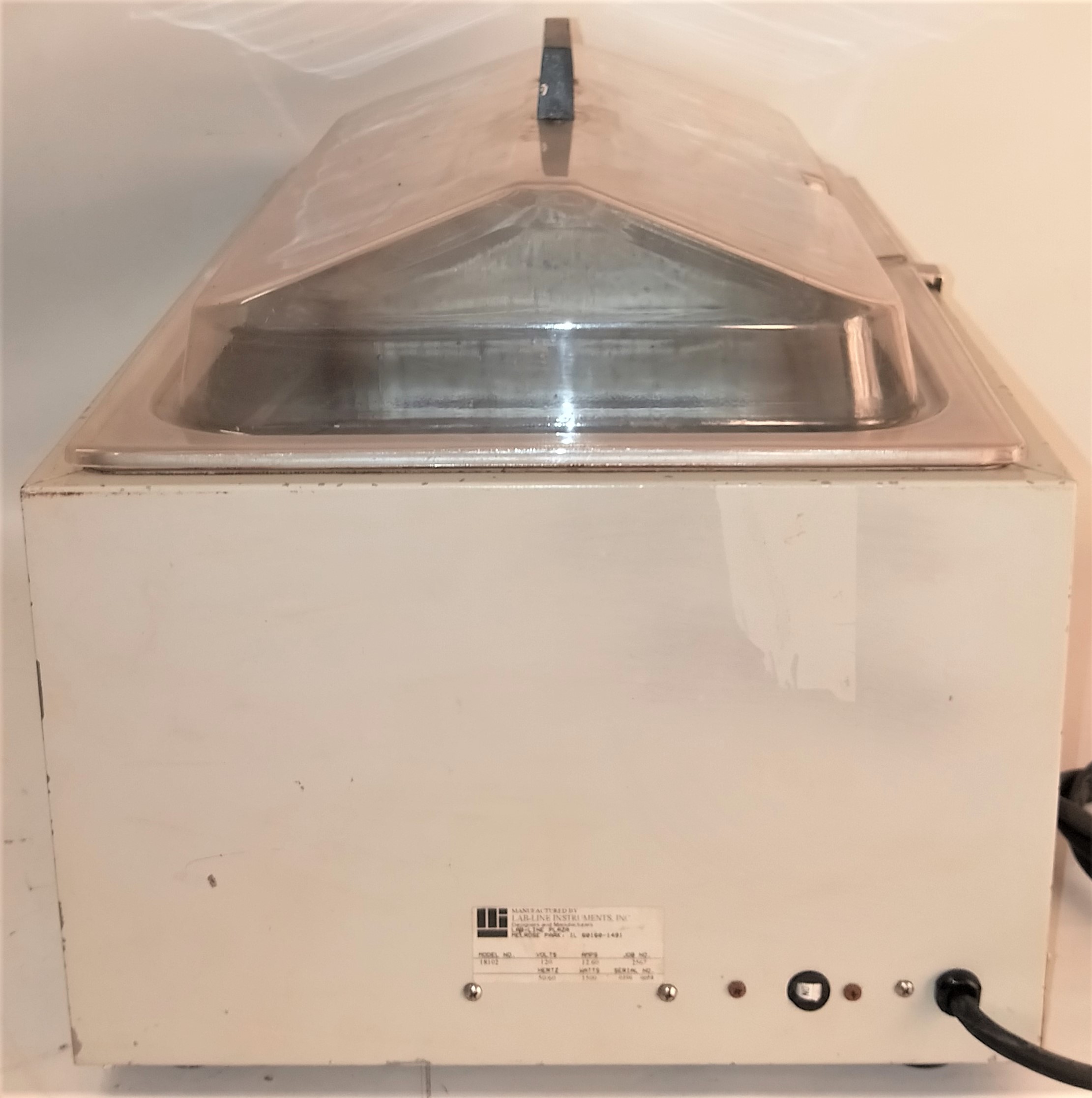 Used Lab-Line Aquabath 18102 Water Bath (20L)