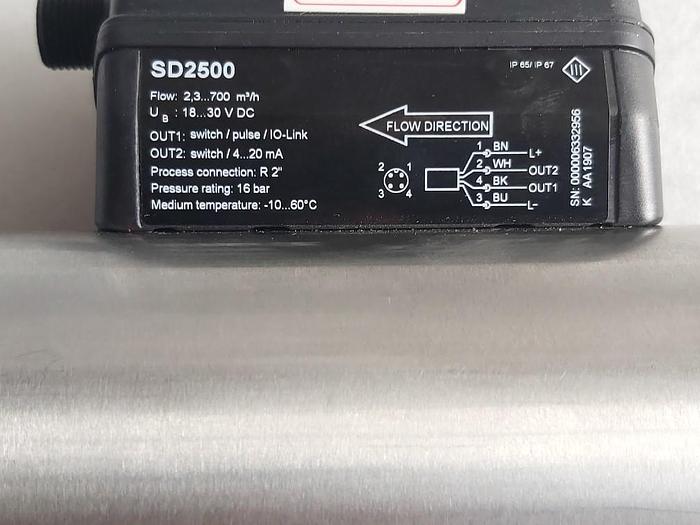 Gebraucht Druckluftzähler, SD2500, IFM Electronic,  gebraucht-Top