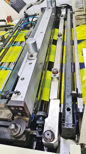 Used SALDOFLEX MODULA S 1100 servo  - (DPE, HDPE, BIO , LLDPE) t shirt bag , handle bag