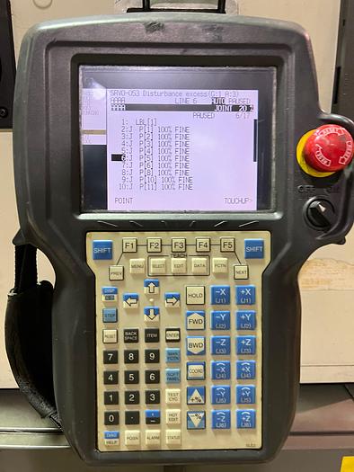 Used FANUC M-6iB/6S WITH RJ3iC CONTROLLER, CLEANED AND TESTED