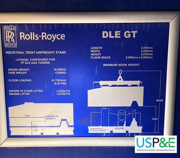 77 MW 2016 New Rolls Royce Trent 60 Natural Gas Turbine Generator Set