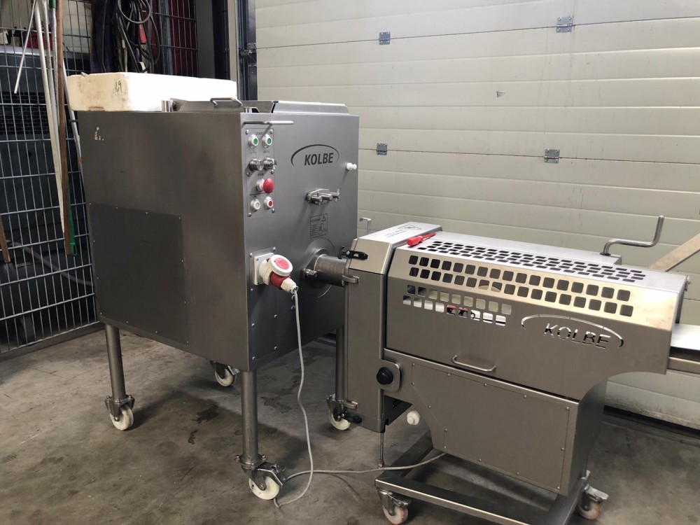 Used Kolbe meat portioning line
