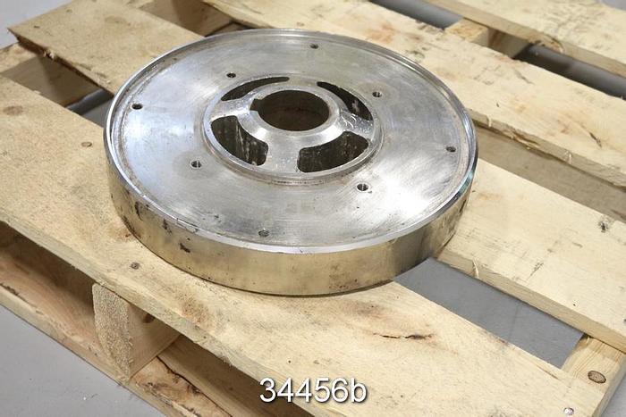 Used Beloit DD3300 Refiner Rotating Head, 13" Diameter #34456