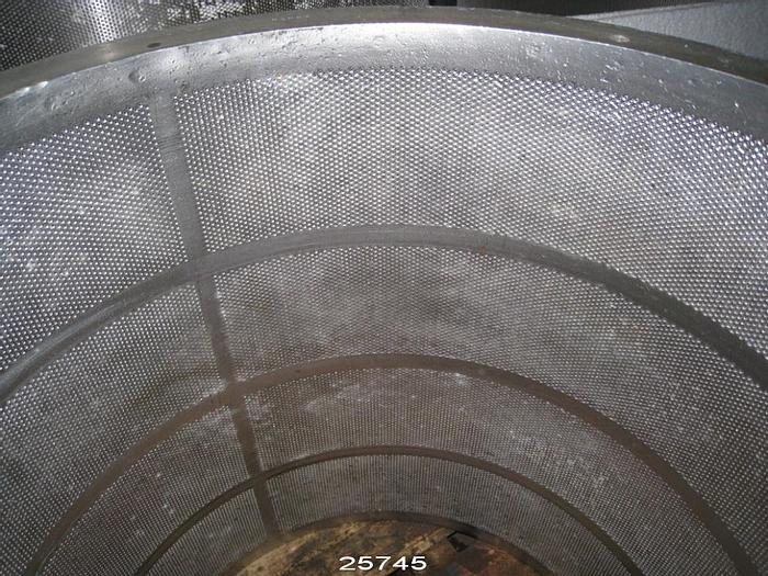 Used Finckh HICO II Pressure Screen Basket, 0.050" Holes #25745