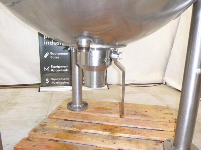 Used Lee Industries Kettle w/Dual Motion Scrape Surface Agitation; Md#150D9MT; Built 2015