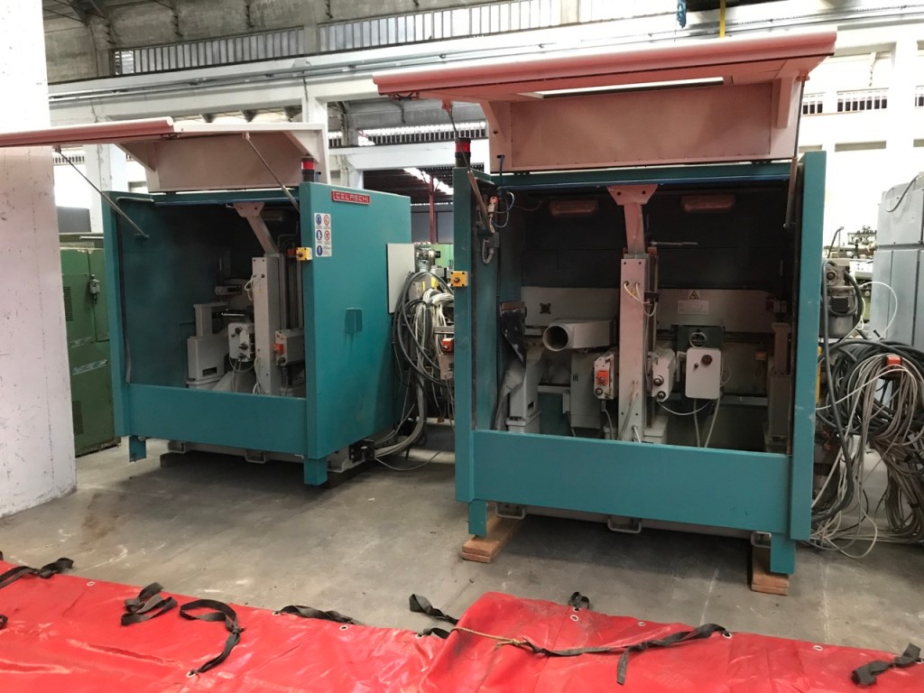 Usato 2001 Squadratrici in linea destra e sinistra a 2 gruppi, marca Celaschi