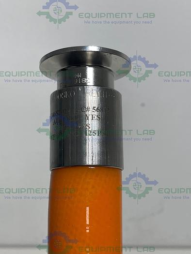 Used Saint Gobain HOSSMP-16 Pure Fit 48" Hose w/ 1" Sanitary Fitting 125PSI at 20°C