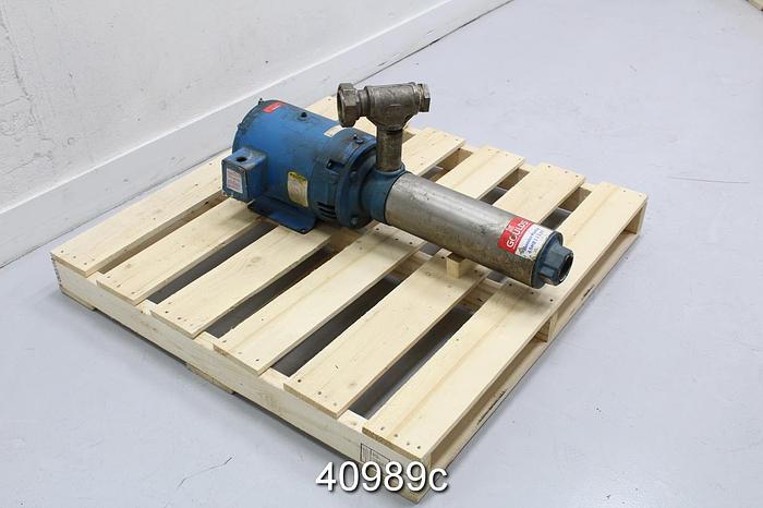 Used Goulds 45HB11135 Multi Stage Booster Pump #40989