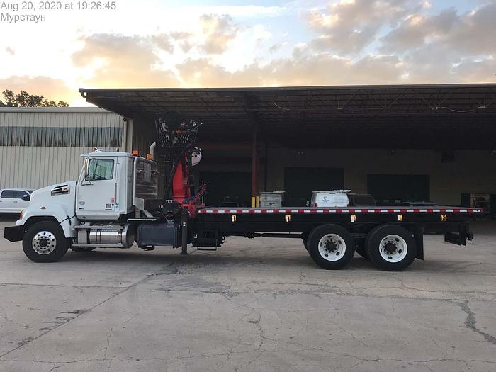 Used 2014 Western Star 4700 6x4 Flatbed Grapple Truck - MT2034