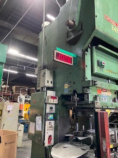 Used 250 Ton Bliss OBI Press, 12" Stroke, 20-60 SPM