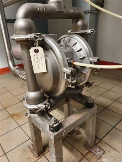 Used Wilden Size 4 316 Stainless Steel Diaphragm Pump