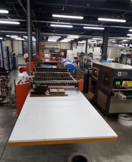 Used 2015 ESMAK (Turkey) BMS80TK  - Patch Handle Bags Making Machine (thermal patch sealing)