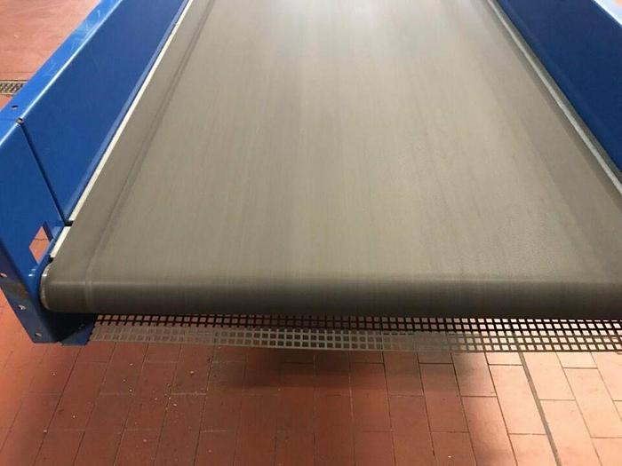 Gebraucht BUDDE Gurtförderer Förderband Steigband mit Knick