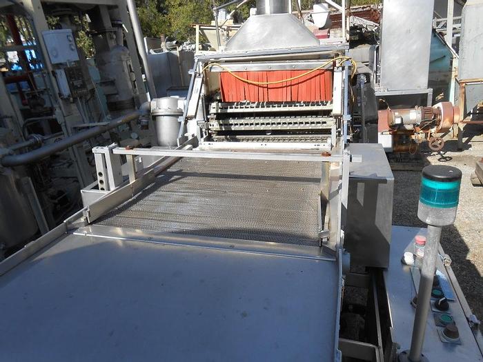 Used Washer, Vial, Auto, Tunnel, S/st, Linear, Mdl 100 #C742071