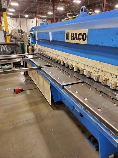 Used 1/4" X 13', HACO, HSLX 4006, HYDRAULIC SHEAR