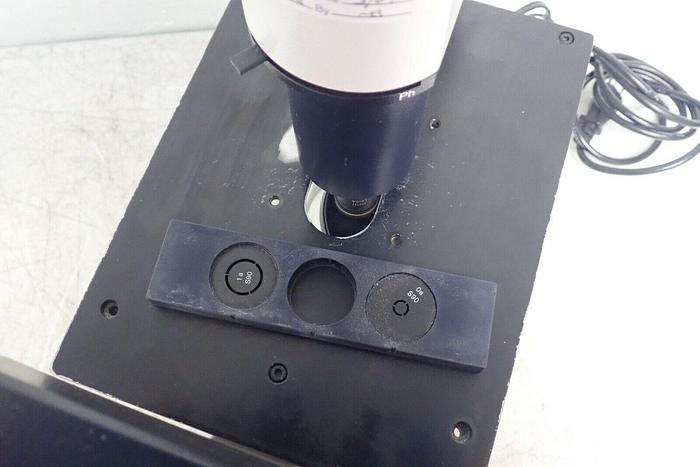 Used Leica DMIL Inverted Microscope Type 090-131.001 with 3 Objectives