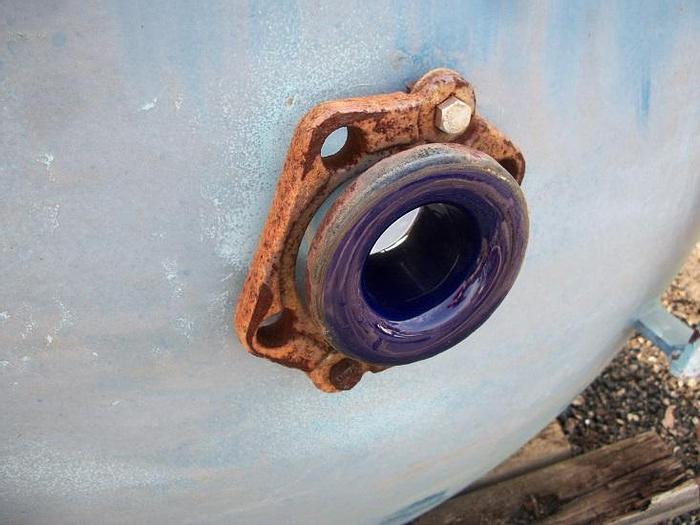 Used Pfaudler 200 gallon #5015 glass lined vacuum receiver