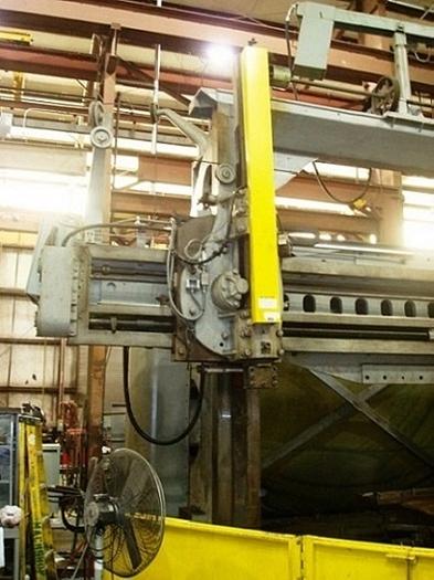 Used Niles No. A2-168 | 234", 168" 4-Jaw Table, (2) Rams, PLC Electrics