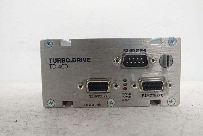 Used Leybold TD 400 Turbo.Drive Controller 800073V0003 TD400