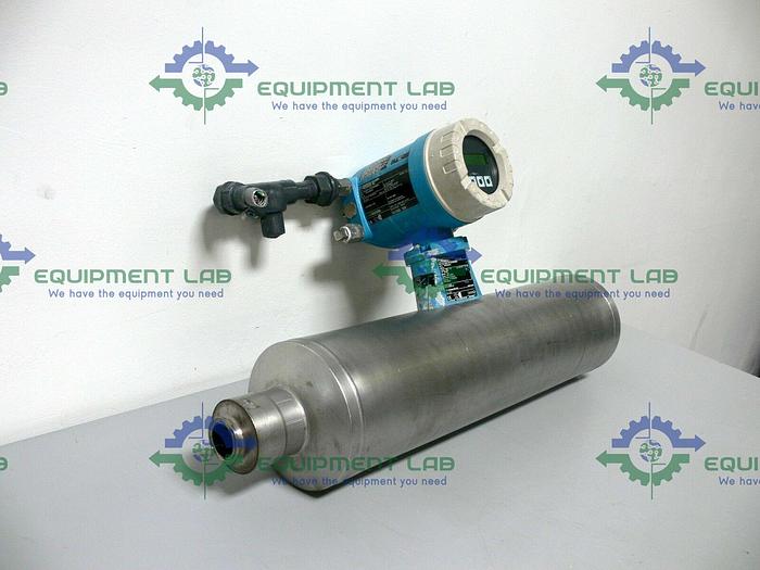 Used Endress Hauser Promass 80 I 80I41-AFTDAARABBAA Flow Meter 1.5" Tri-Clamp 2" OD