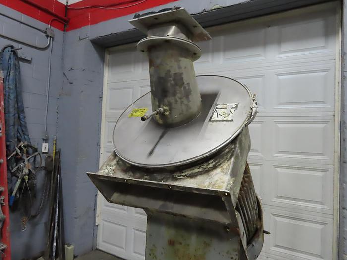 Used 100 HP RIETZ DISINTEGRATOR - S/S - WITH SPARE SCREENS