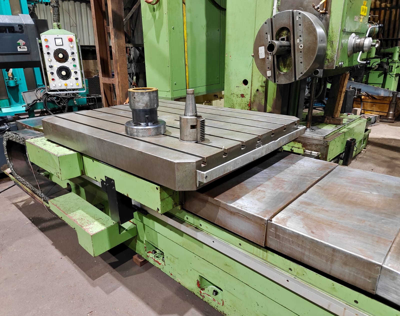 Used Wotan B120R T-Type Horizontal Boring Machine