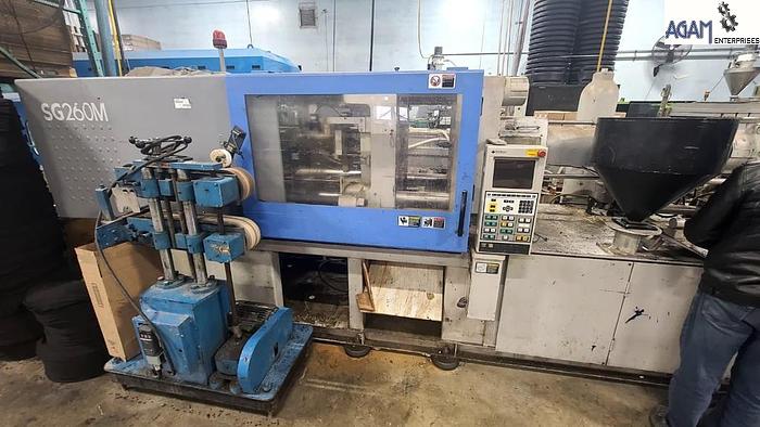 Used SUMITOMO SG260M INJECTION MOLDING MACHINE (CL 1250)