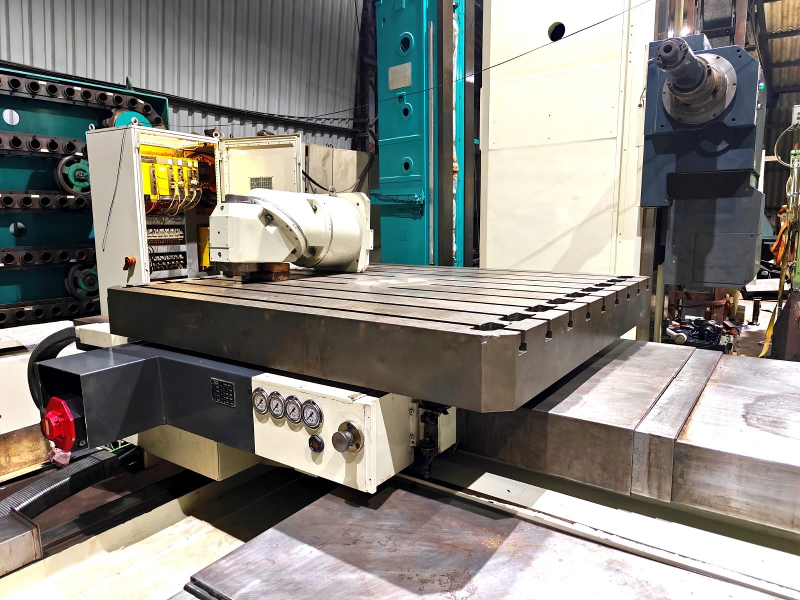 Used CASTEL MATIC 3 CNC Horizontal Boring Machine (5 Axis)
