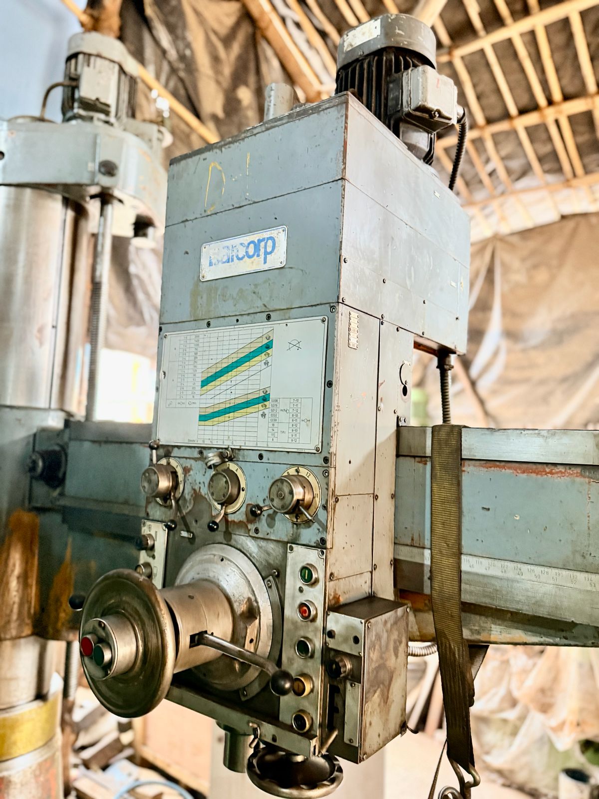 Used Csepel HFR50 Radial Drilling Machine