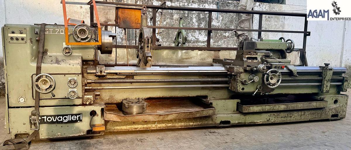 Used Tovagliere 3000 mm Lathe Machine