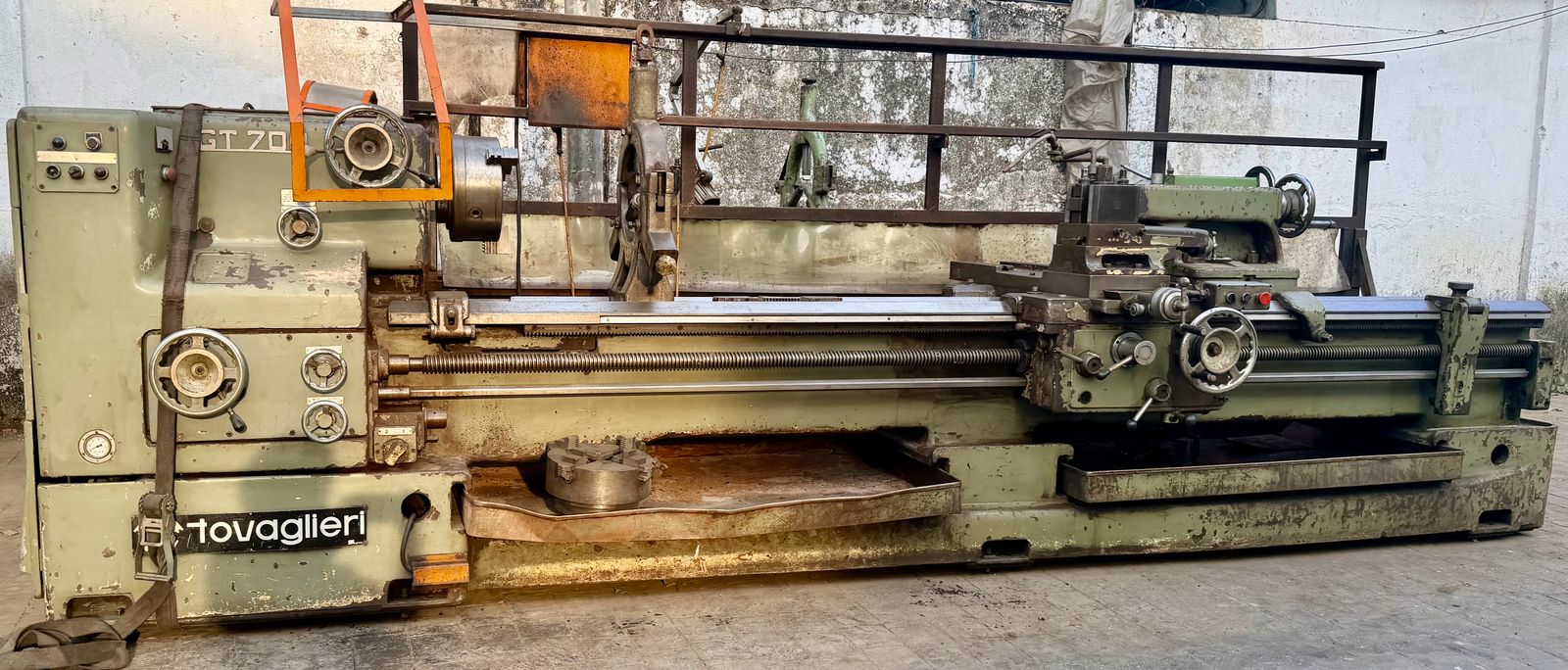 Used Tovagliere 3000 mm Lathe Machine