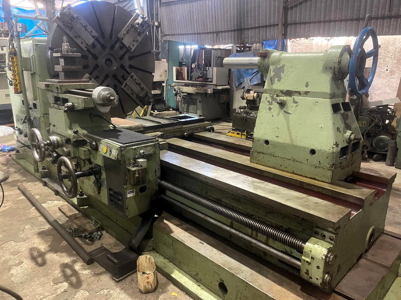 Used WMW DP 1600 X 2600 Lathe Machine