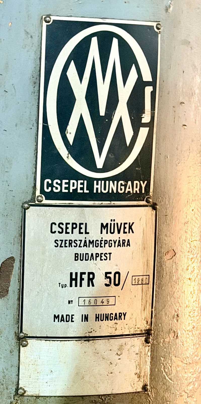 Used Csepel HFR50 Radial Drilling Machine