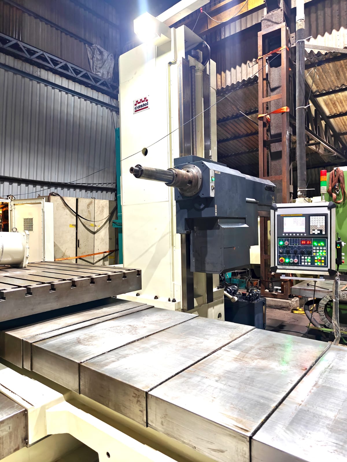 Used CASTEL MATIC 3 CNC Horizontal Boring Machine (5 Axis)