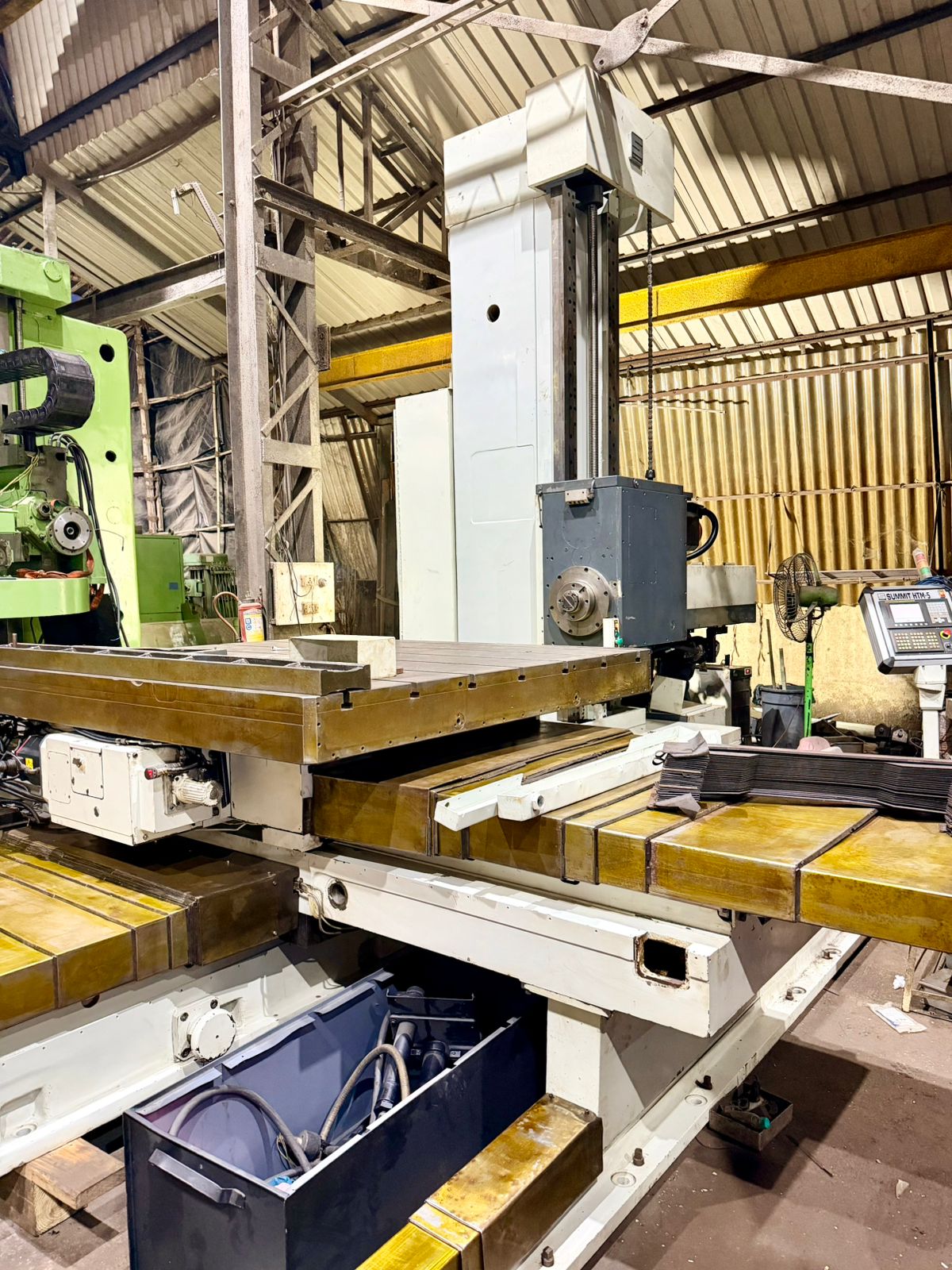 Refurbished SUMMIT HTM 5 CNC HORIZONTAL BORING MACHINE (5 Axis)