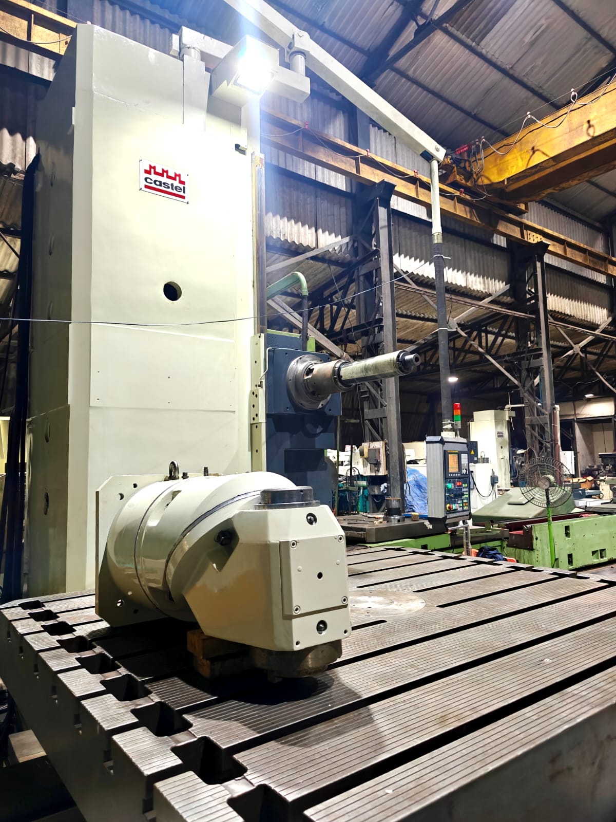 Used CASTEL MATIC 3 CNC Horizontal Boring Machine (5 Axis)