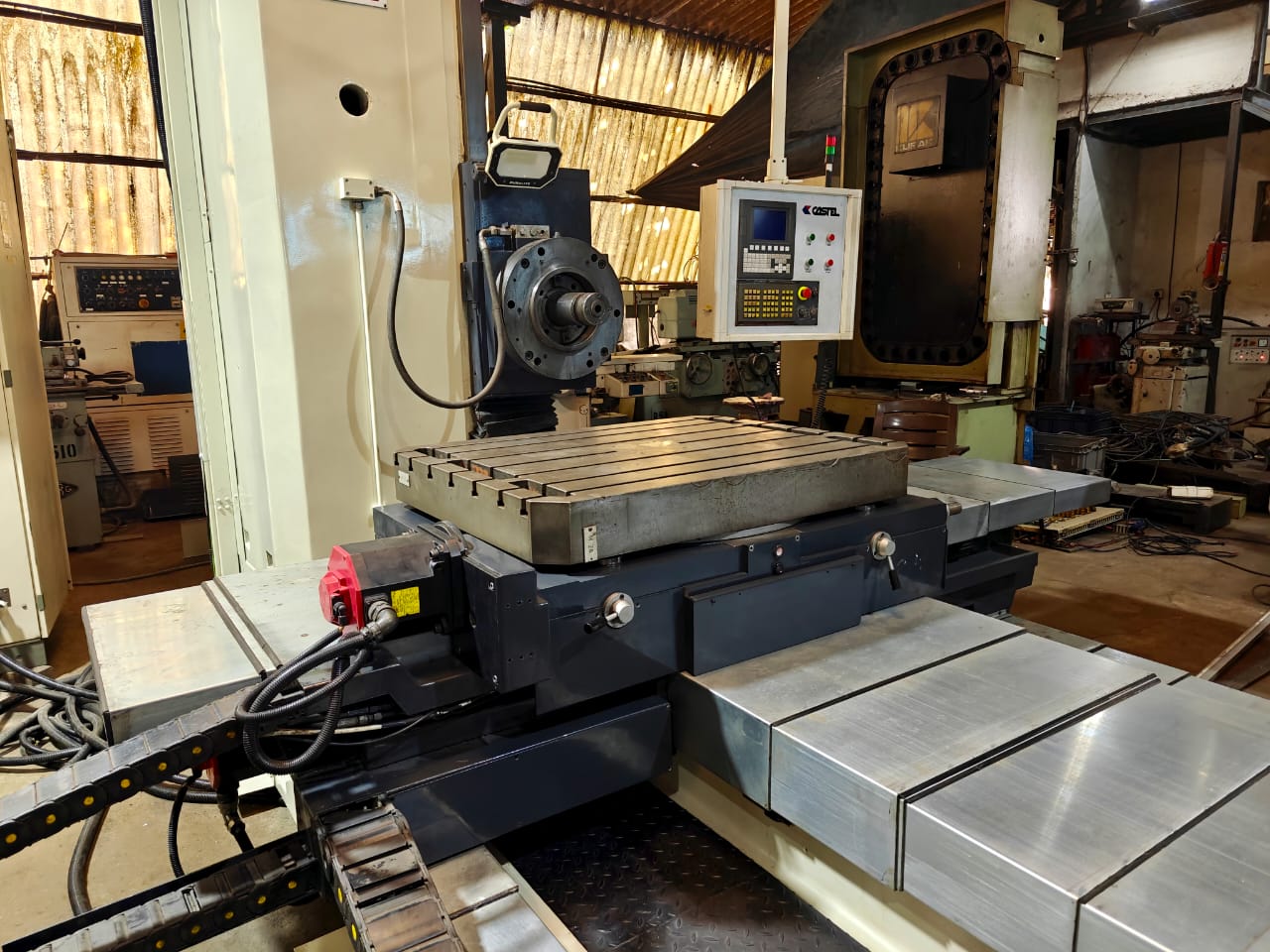 Used CASTEL 2 CNC Horizontal Boring Machine (5 Axis)