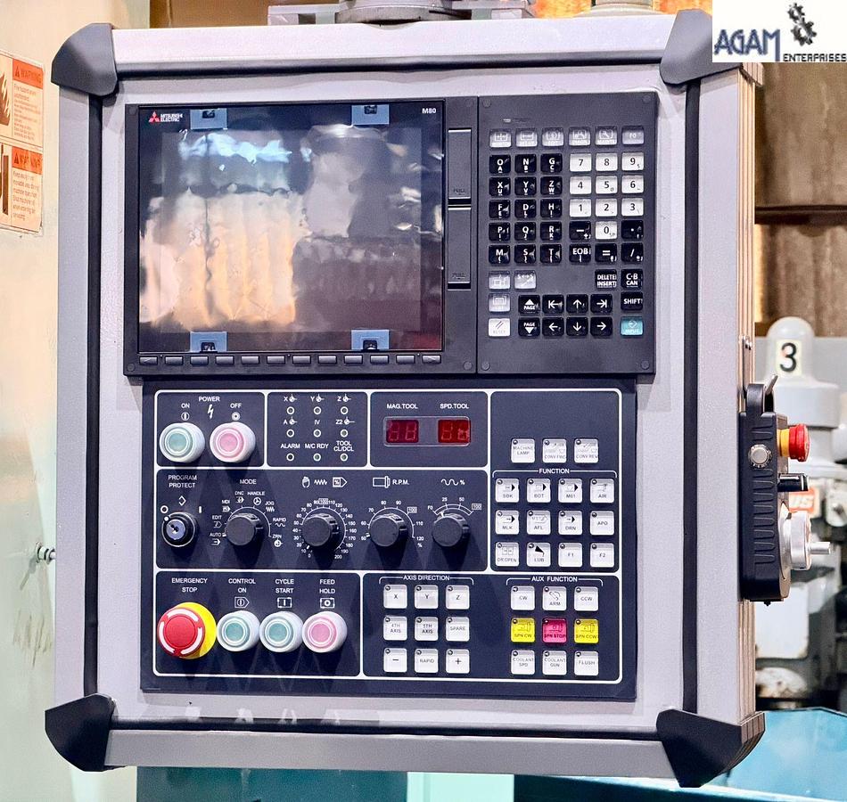 Used Kuraki KBT 10DX CNC TABLE-TYPE HORIZONTAL BORING MILLS (5 Axis)