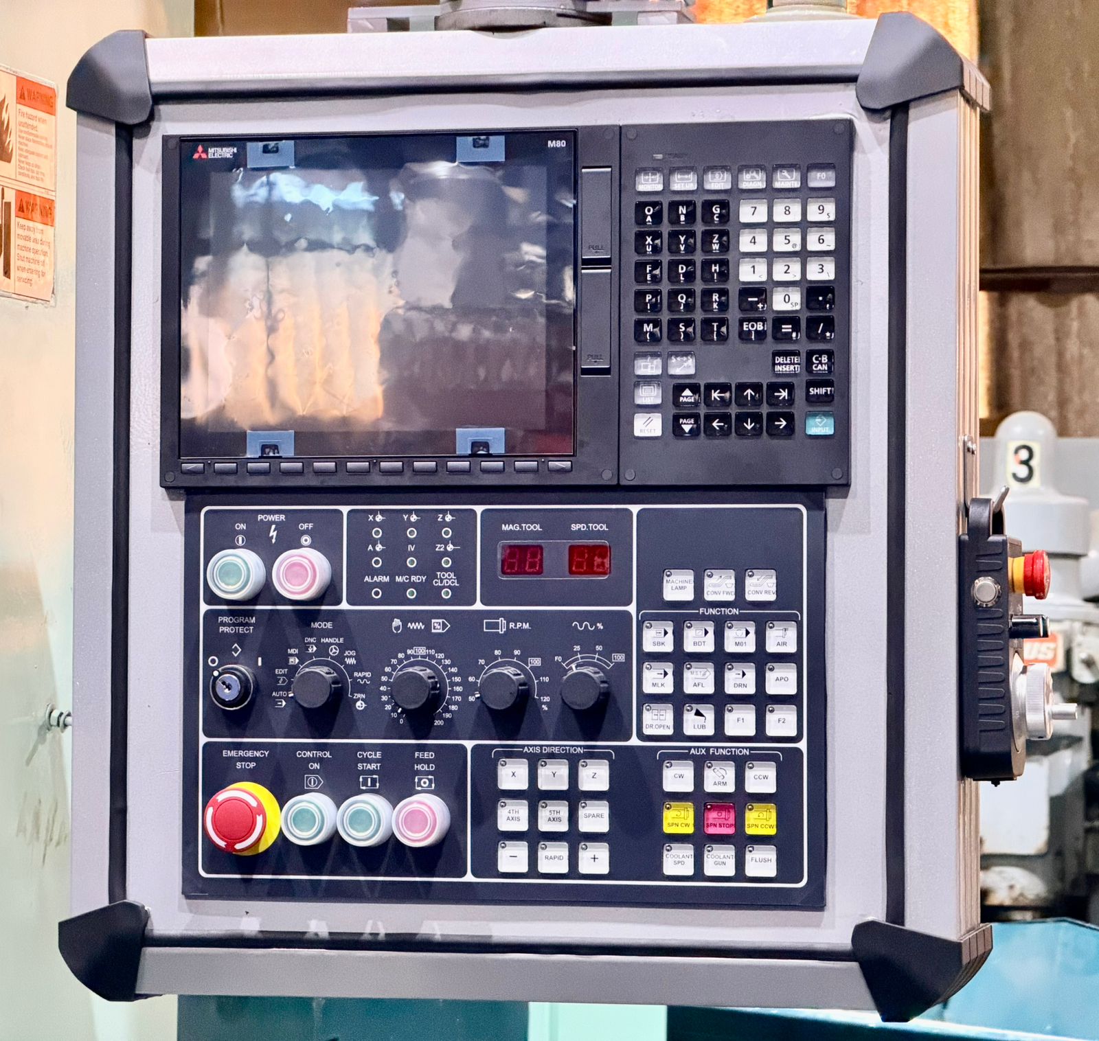 Used Kuraki KBT 10DX CNC TABLE-TYPE HORIZONTAL BORING MILLS (5 Axis)