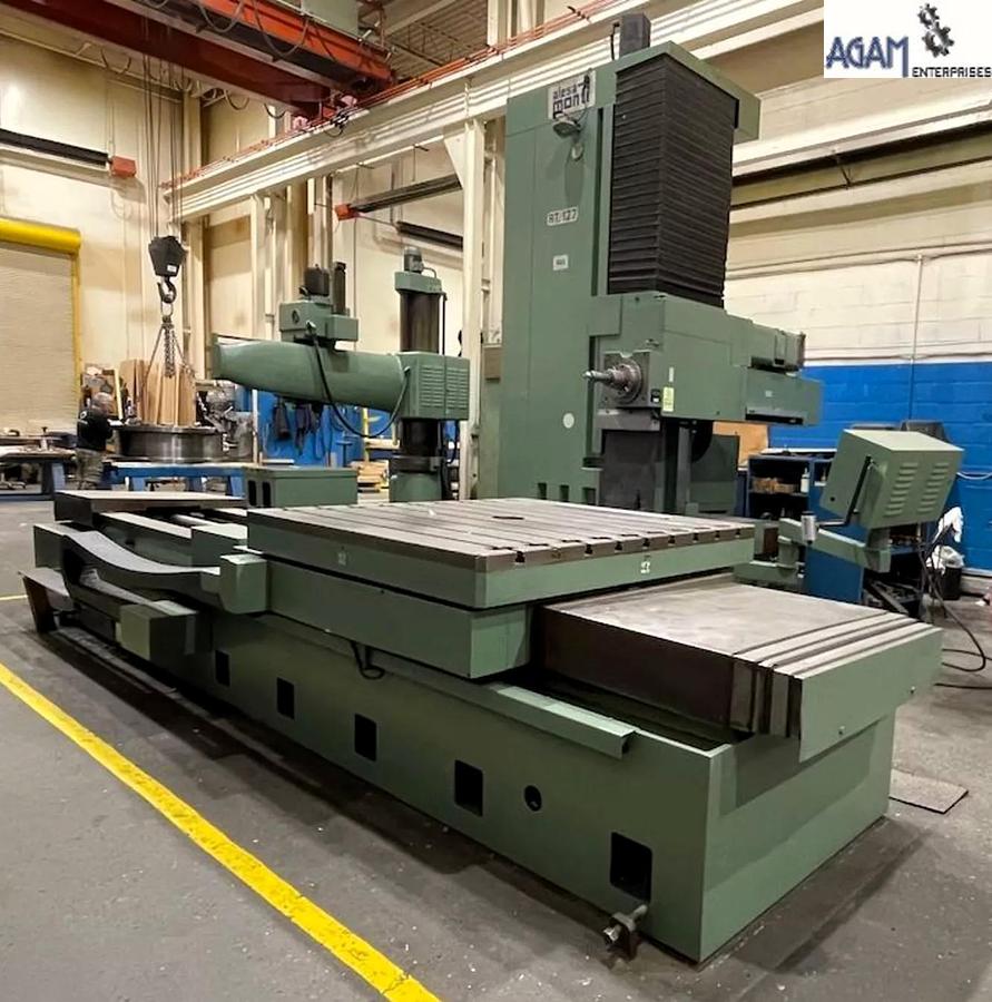 Refurbished Alessa Monti AT 127 5-Axis CNC Horizontal Boring Machine