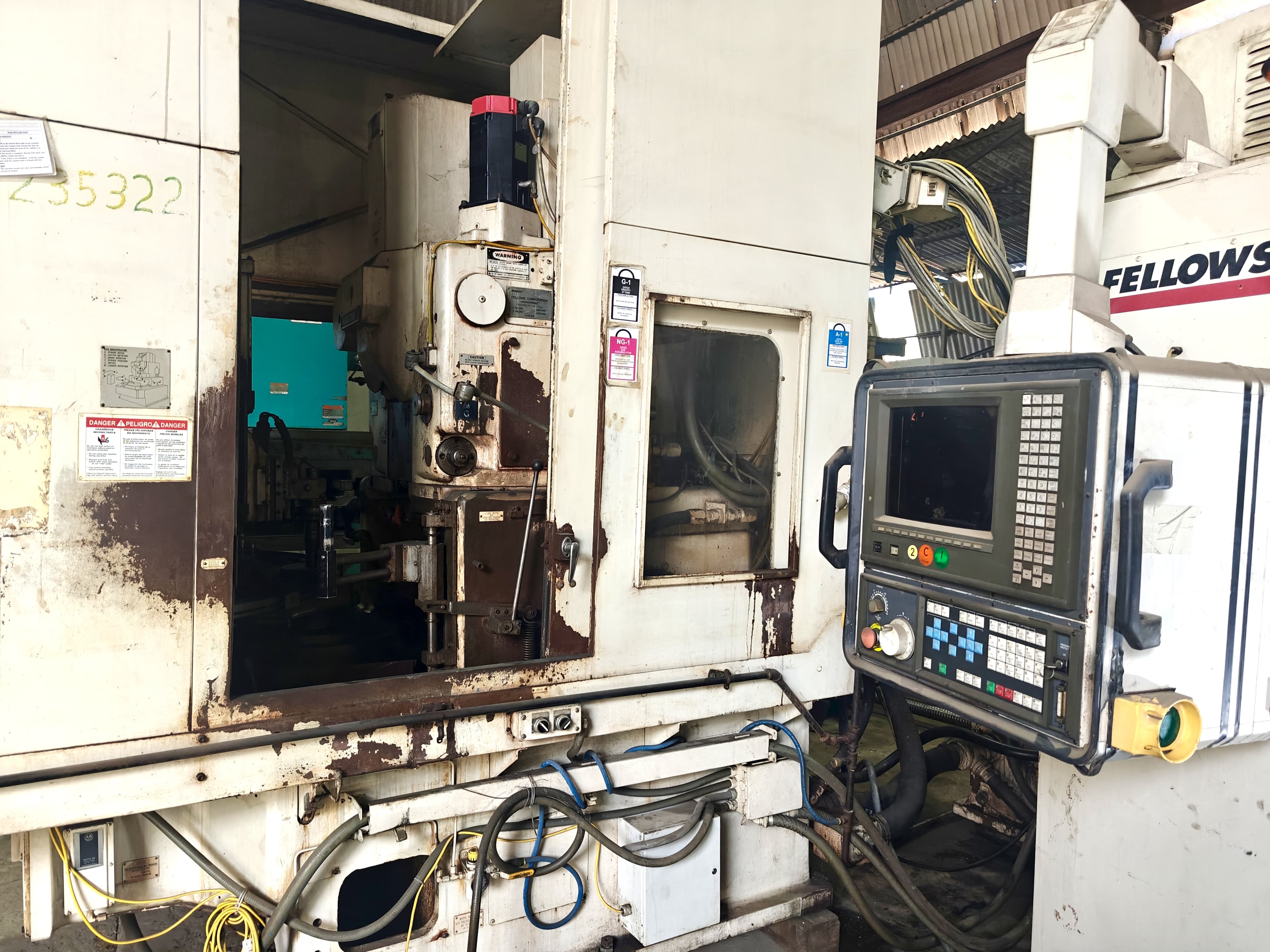 Used Fellows HydroStroke FS400-125 CNC Gear Shaping Machine
