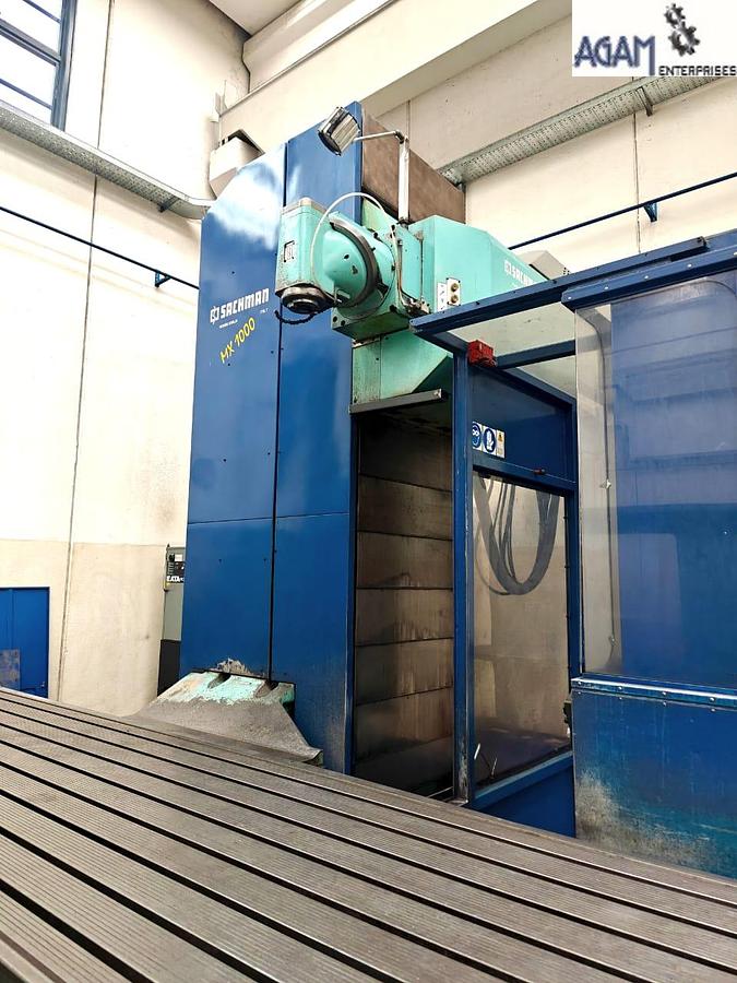 Used SACHMAN MX1000 CNC BED MILLING MACHINE