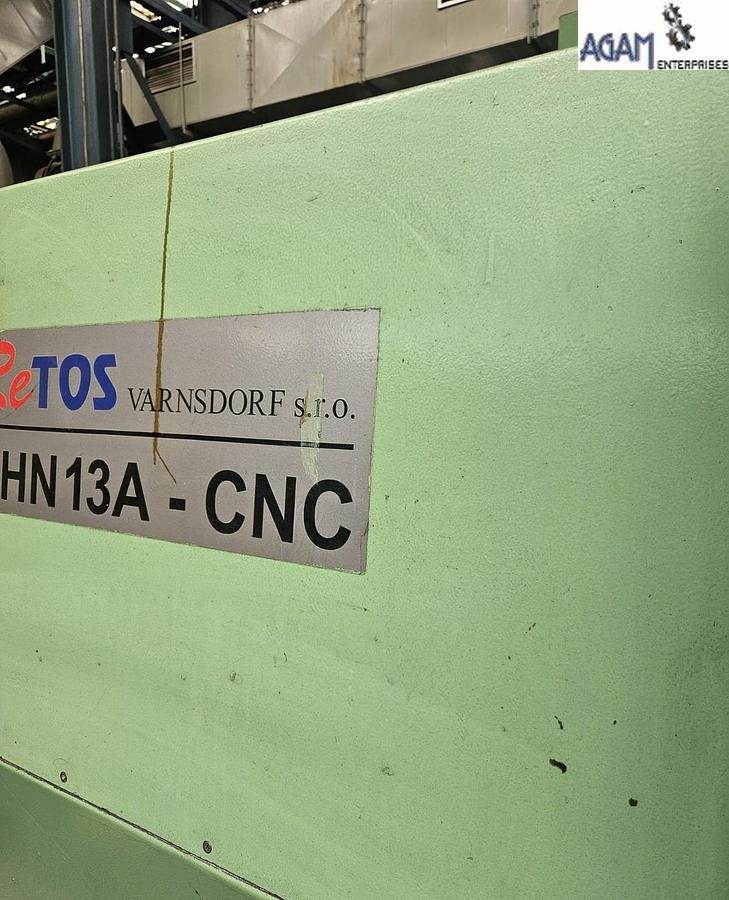 Used TOS VARNSDORF (RETOS) WHN 13 CNC Horizontal Borer (5 axis)