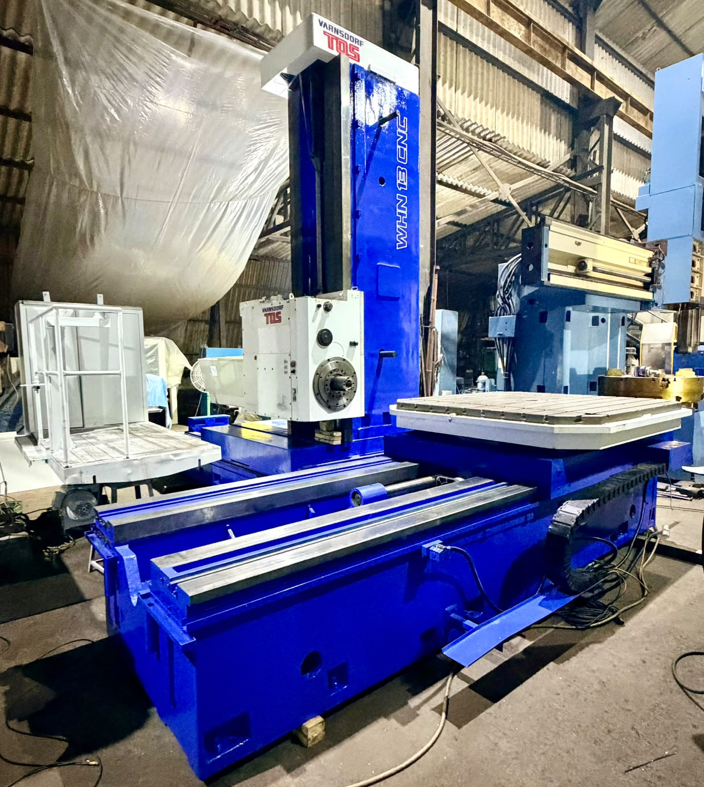 Used TOS VARNSDORF WHN 13 CNC Horizontal Borer (5 axis)