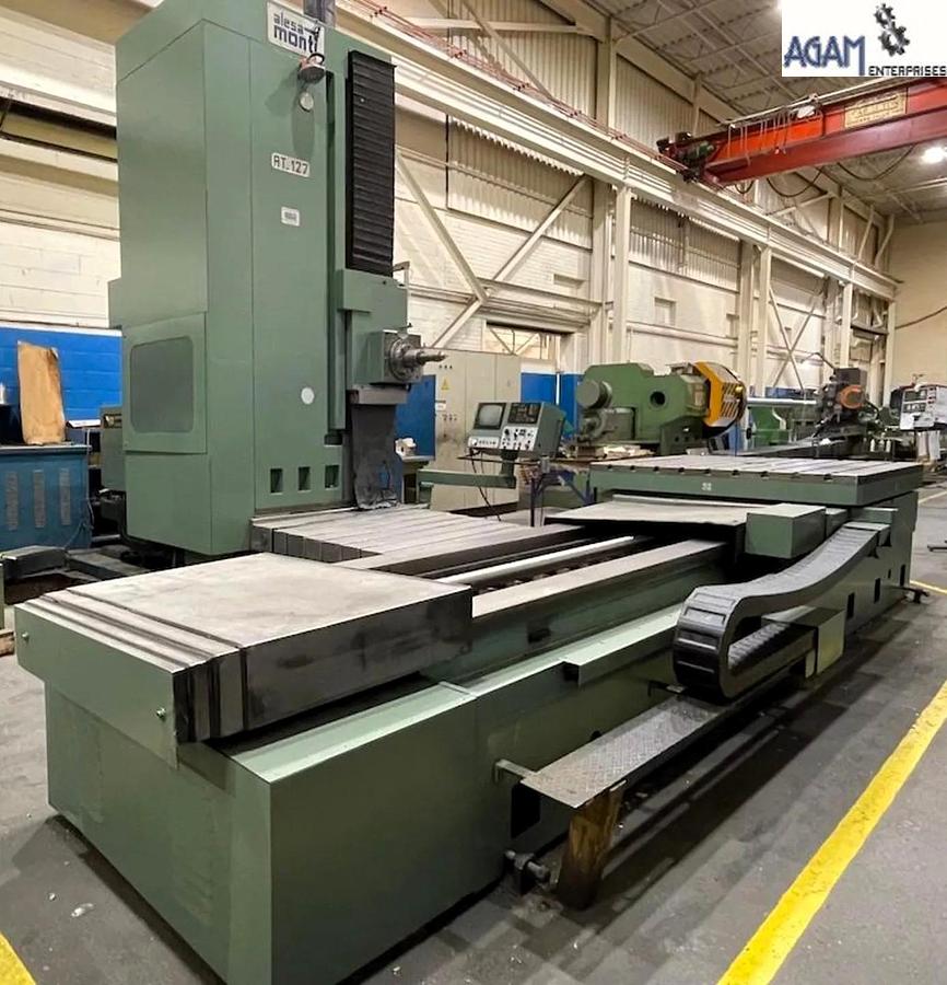 Refurbished Alessa Monti AT 127 5-Axis CNC Horizontal Boring Machine